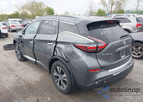 2019 Nissan Murano Sv z USA, uszkodzony, nr VIN 5N1AZ2MS9KN149994